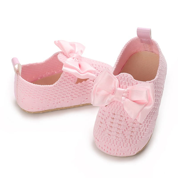 GIRL PRE-WALKER KNITTED PUMPS