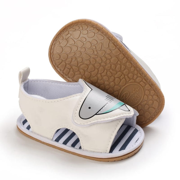 BOY SHARK PRE-WALKER SANDALS