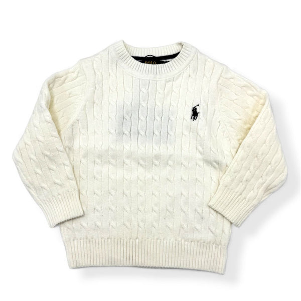 BABY BOY CABLE KNIT SWEATER