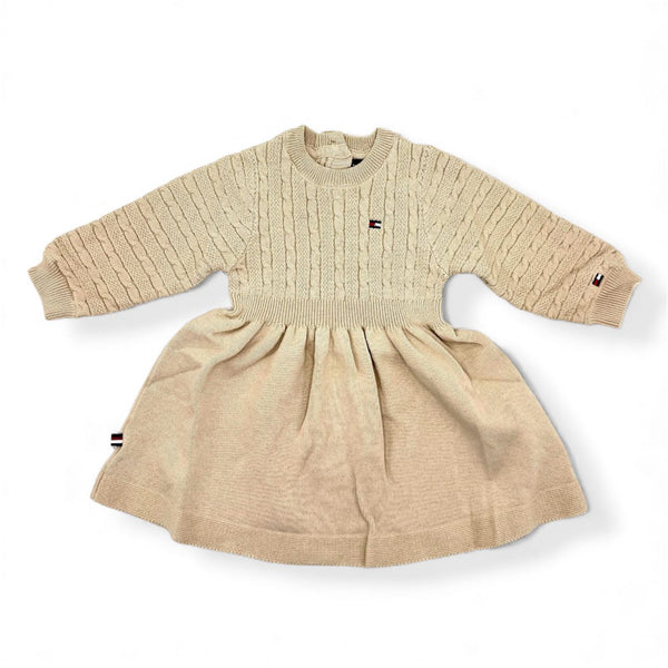 BABY GIRL CABLE KNIT TOP