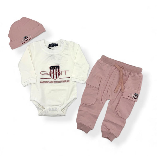 BABY GIRL EMBROIDED CO-ORD SET
