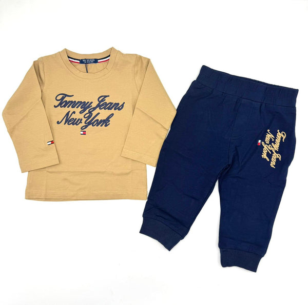 BOY EMBROIDED CO-ORD SET