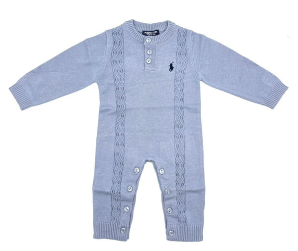 BABY GIRL KNITTED ROMPER