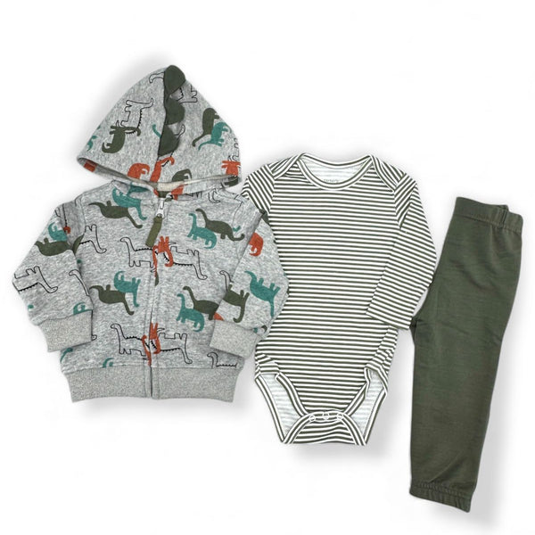BABY BOY DINO GRAPHIC CO-ORD SET