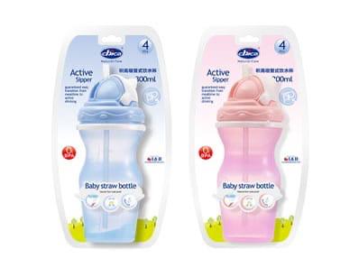 BABY ACTIVE STRAW BOTTLE 300 ML