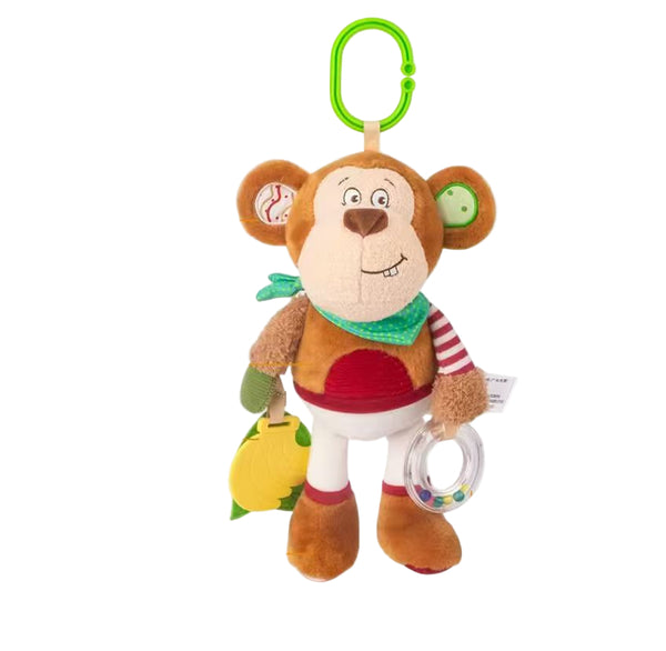 BABY SOFT MONKEY RATTLE