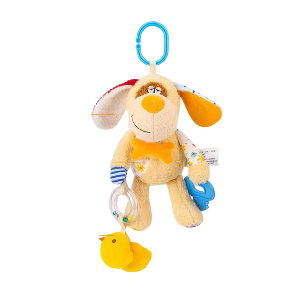 BABY SOFT PUPPY RATTLE