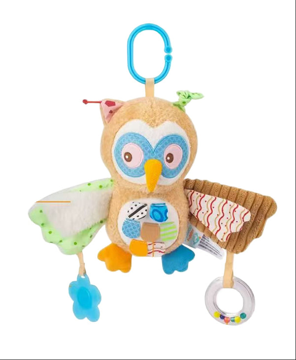 BABY SOFT OWL RATTLE