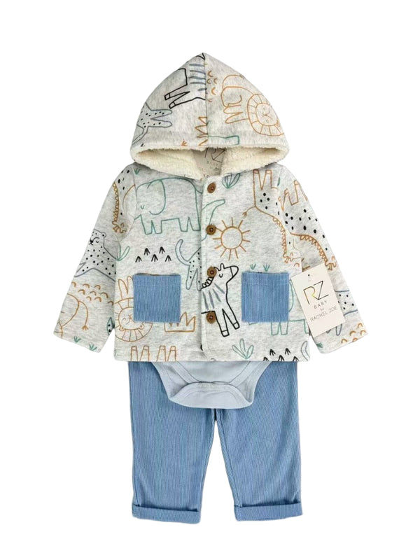 BABY BEAR CO-ORD SET FLEECE