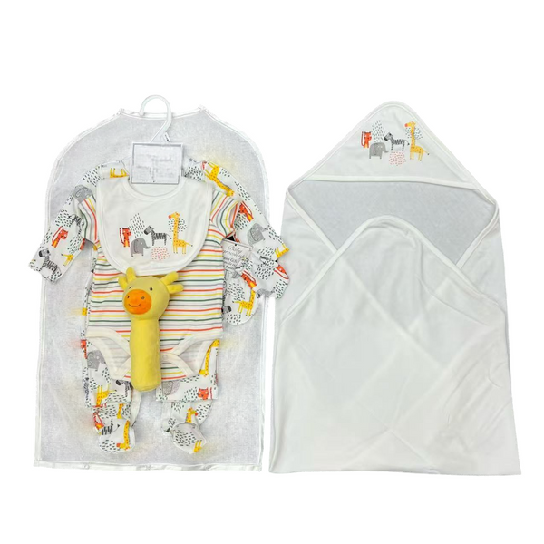 BABY ANIMAL THEMED NEWBORN 7 PCS SET