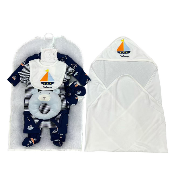 BABY ANIMAL THEMED NEWBORN 7 PCS SET