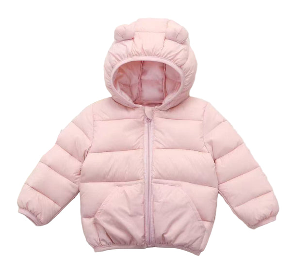 BABY BEAR HOODED PUFFER JACKET