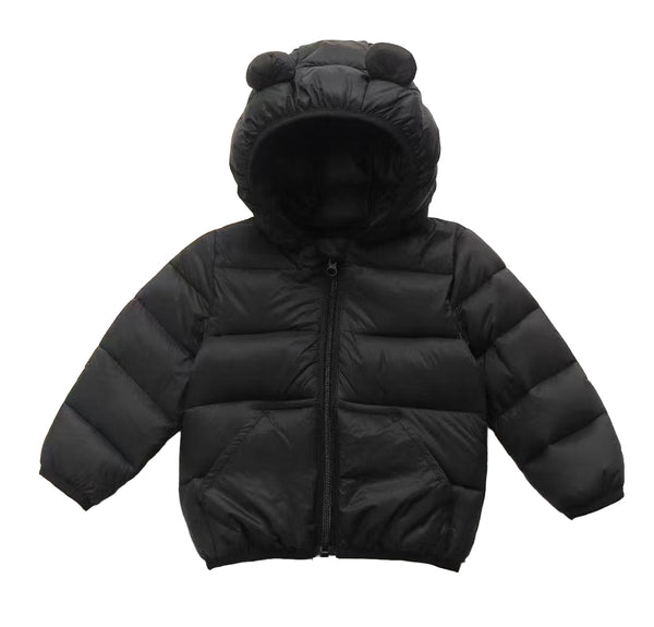 BABY BEAR HOODED PUFFER JACKET