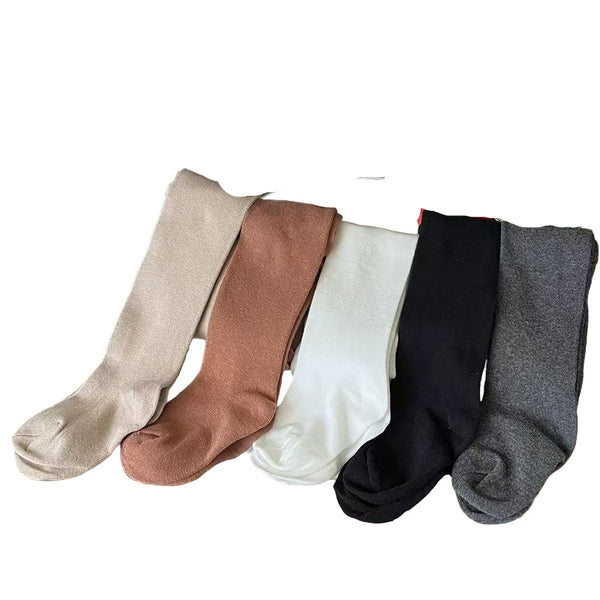 GIRL PLAIN FOOTED LEGGINGS