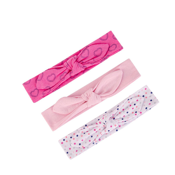 BABY GIRL HEADBAND SET 3 PCS