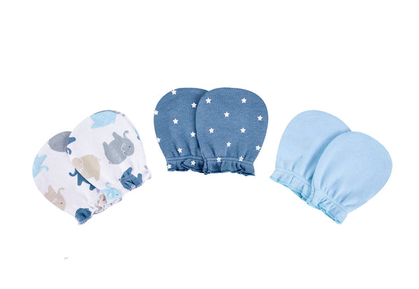 BABY SCRATCH MITTENS PACK 3