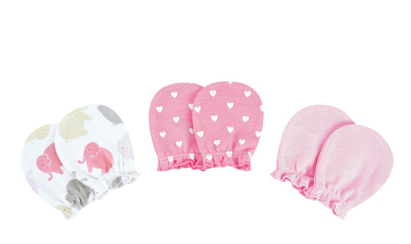 BABY SCRATCH MITTENS PACK 3