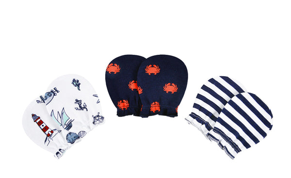 BABY SCRATCH MITTENS PACK 3