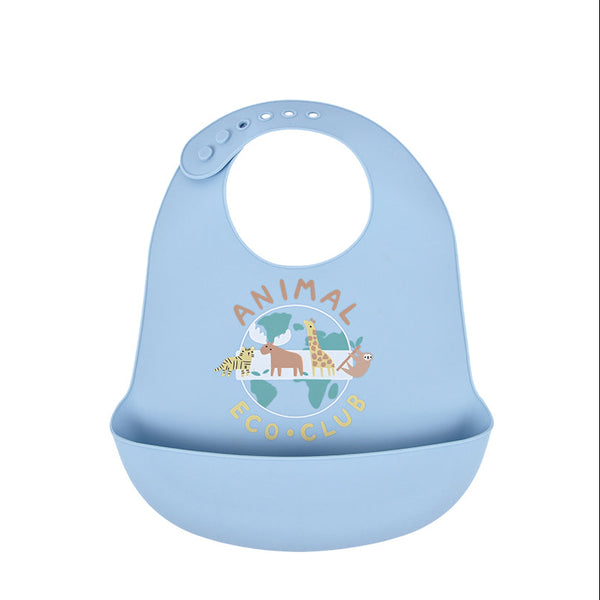 KIDS ANTI SPILL SILICONE BIB