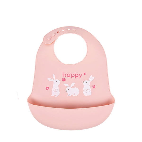 KIDS ANTI SPILL SILICONE BIB