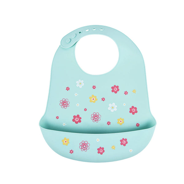 KIDS ANTI SPILL SILICONE BIB