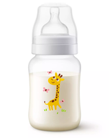 Anti-Colic Bottle PP 260ml Pk1 Giraffe - SCF821/12