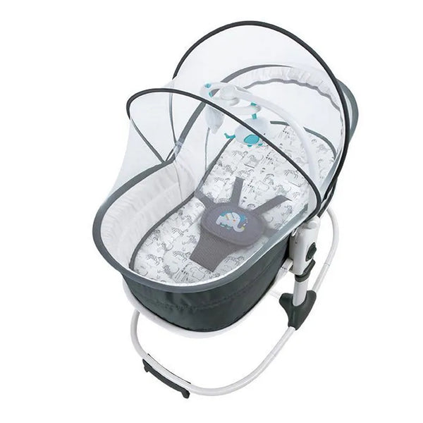 Mastela 6-in-1 Rocker & Bassinet | Grey - 8037