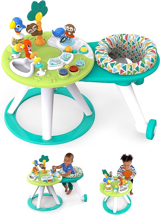 Bright Starts Around We Go 2-in-1 Walk-Around Activity Center and Table - 11638