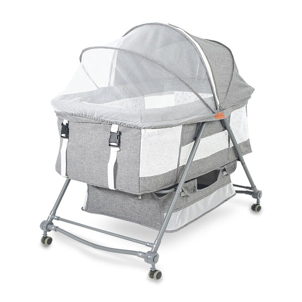 BABY 2 IN 1 CRADLE GREY