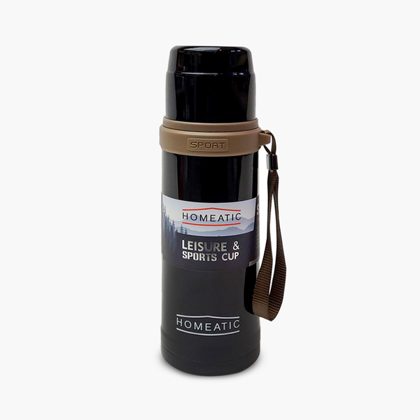 HOMEATIC STEEL WATER BOTTLE 600 ML- HKD-596