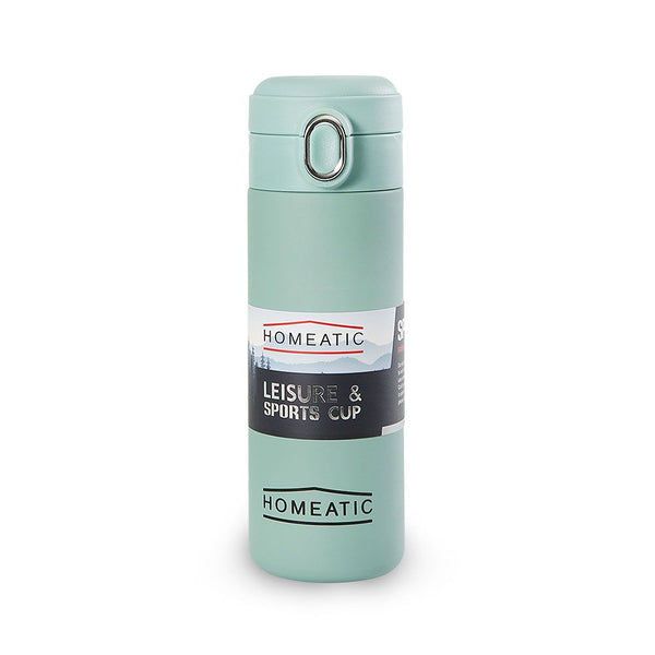 HOMEATIC STEEL WATER BOTTLE 400 ML - HKD-8003