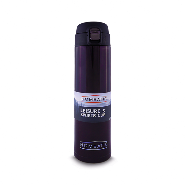 HOMEATIC STEEL WATER BOTTLE 500 ML - HKD-837