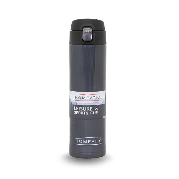 HOMEATIC STEEL WATER BOTTLE 500 ML - HKD-837