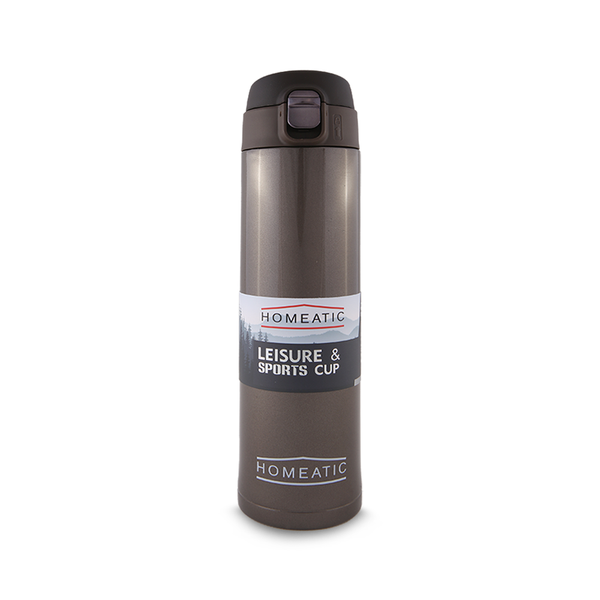 HOMEATIC STEEL WATER BOTTLE 500 ML - HKD-837