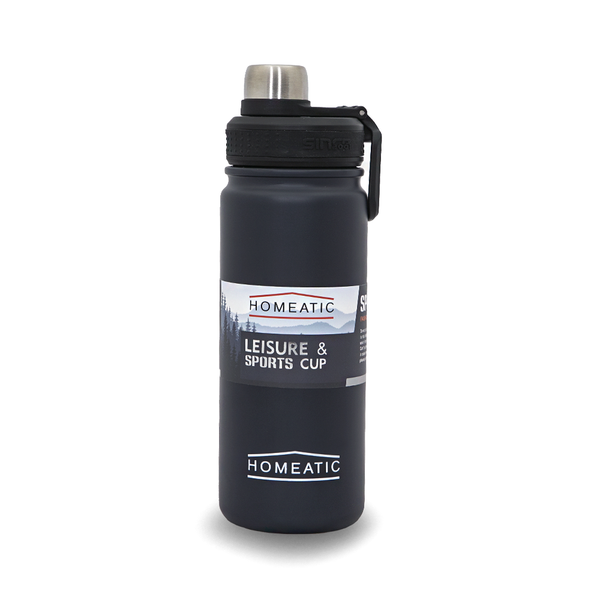 HOMEATIC STEEL WATER BOTTLE 650 ML - HKD-859