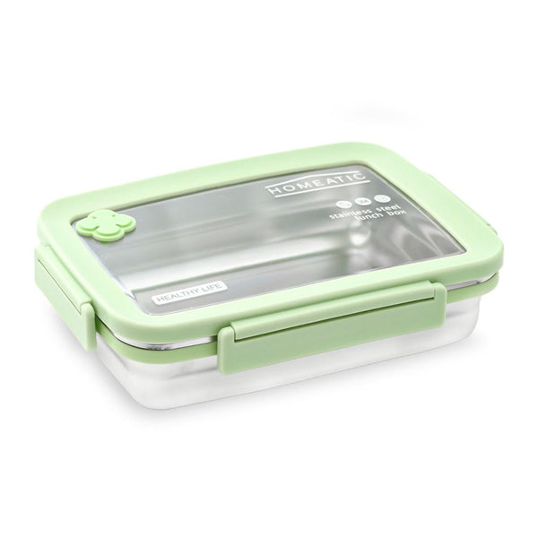 HOMEATIC STAINLESS STEEL LUNCH BOX 900ML - HMT-001