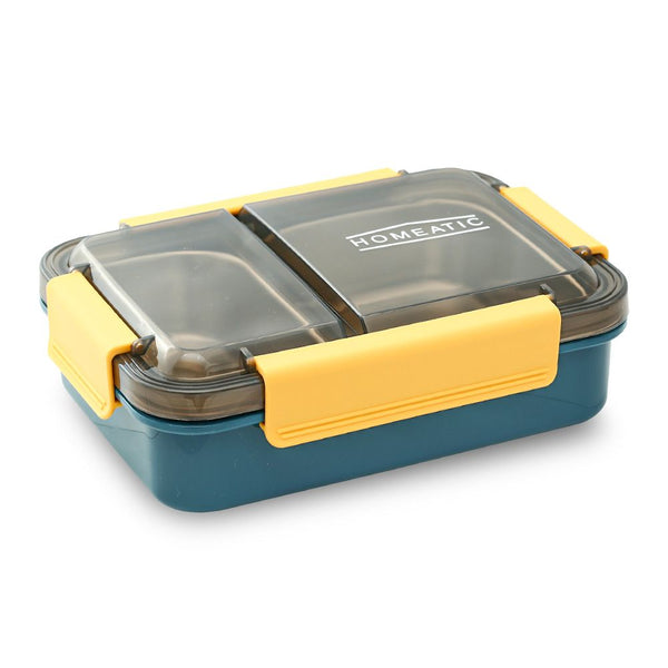 HOMEATIC STAINLESS STEEL LUNCH BOX 750ML - HMT-004