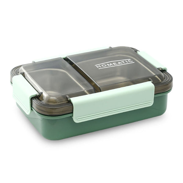 HOMEATIC STAINLESS STEEL LUNCH BOX 750ML - HMT-004