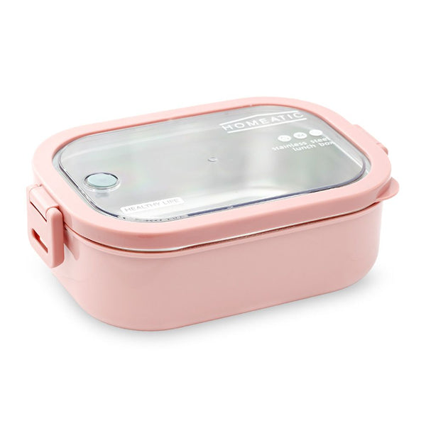 HOMEATIC STAINLESS STEEL LUNCH BOX 1300ML- HMT-006