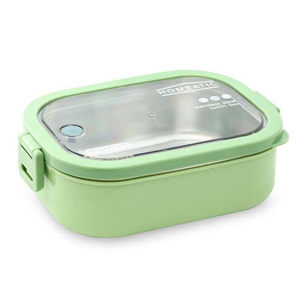 HOMEATIC STAINLESS STEEL LUNCH BOX 1300ML- HMT-006