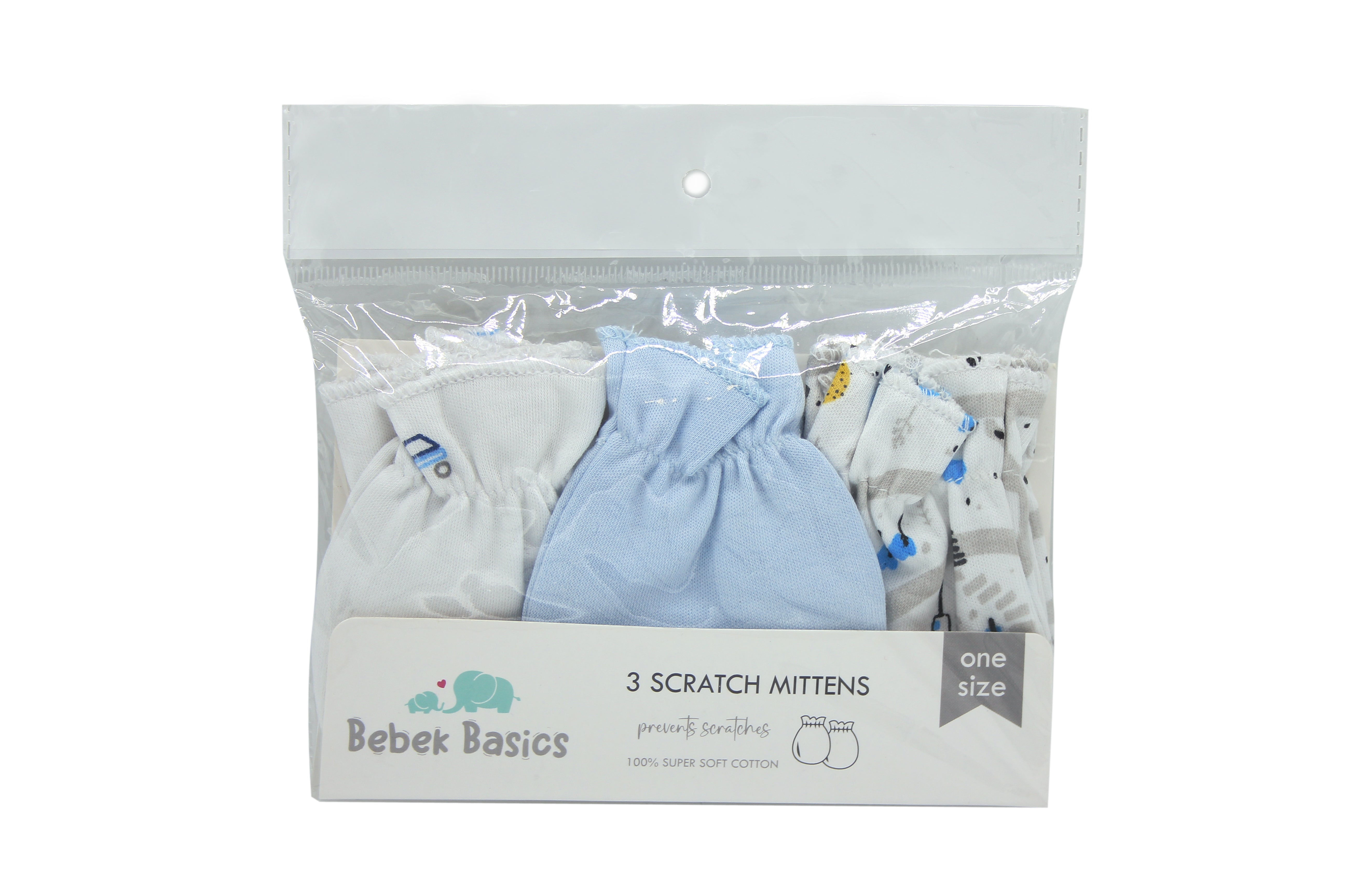 BABY SCRATCH MITTENS PACK 3  - 31746