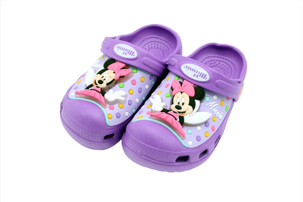 GIRLS CHARACTER LIGHTING RUBBER CROCS - 31742