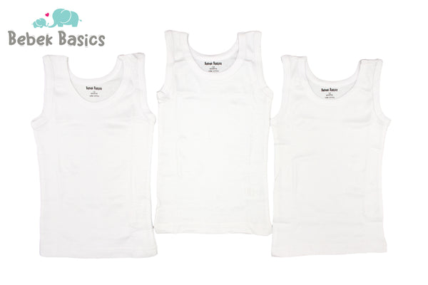 SLEEVELESS VESTS PACK OF 3 - 29734