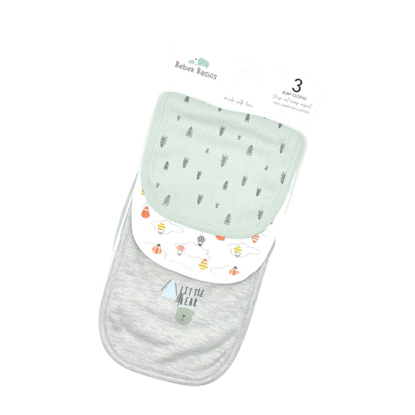 BABY SOFT BURPCLOTHS PACK 3