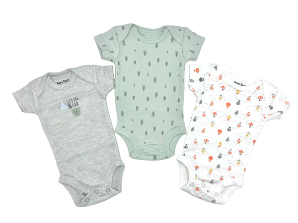 BABY COZY SHORT SLEEVE BODYSUITS