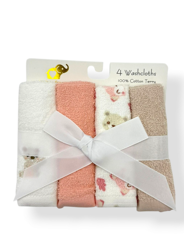 BABY FACE TOWELS PACK 4