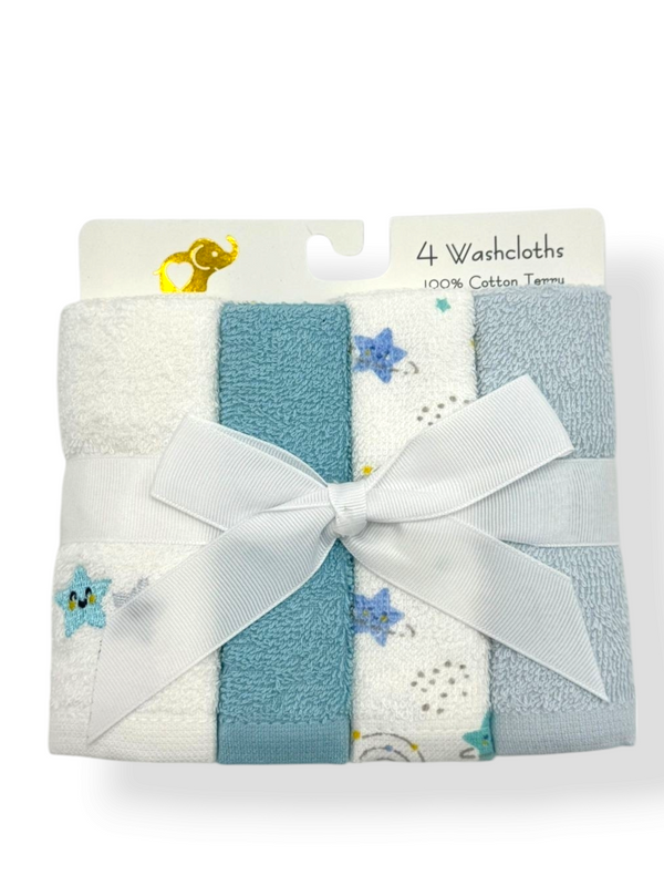 BABY FACE TOWELS PACK 4