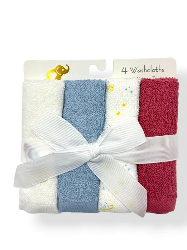 BABY FACE TOWELS PACK 4