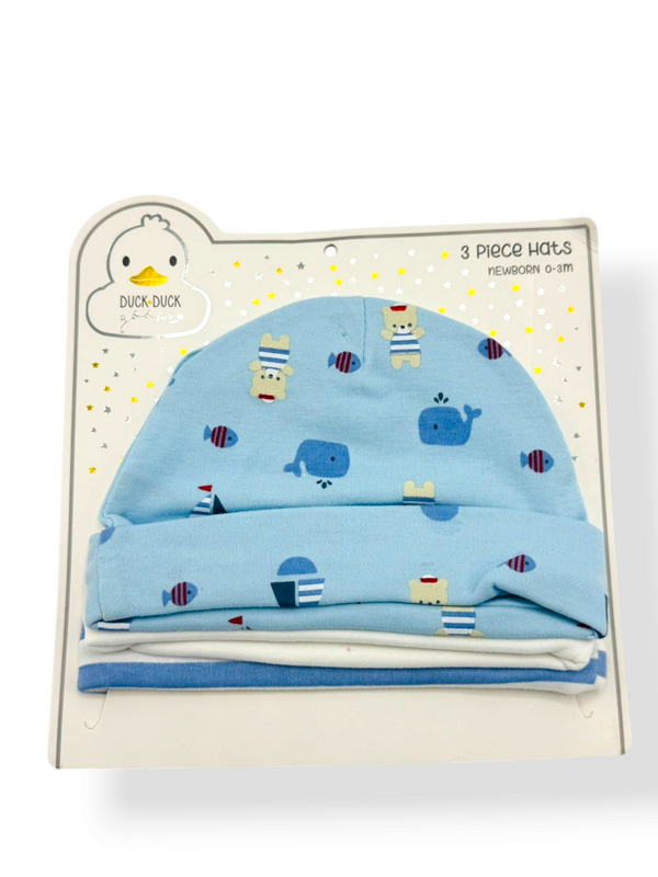 BABY CAPS PACK 3