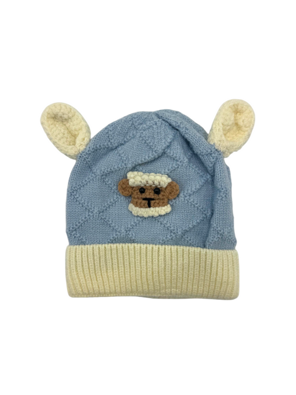 BABY WOOLEN PUPPY CAP